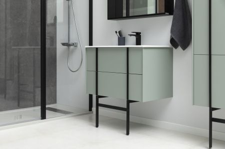 Тумба под раковину Allen Brau Reality 70 1.32004.CGM олива матовый