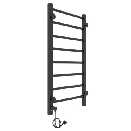 Полотенцесушитель электро "Феличия ЧКЧ8 400х800", черный муар, правый
