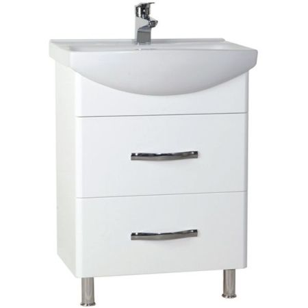 Тумба под раковину Bellezza Анкона 60 4639609110016 Белая, артикул 4639609110016