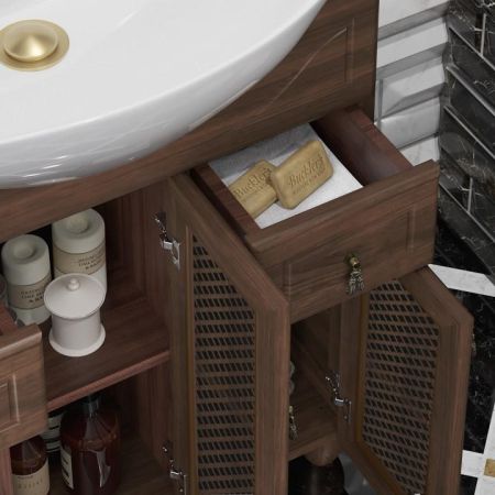 Мебель для ванной Тибет 75 Opadiris Орех антикварный