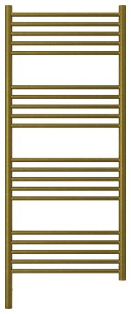 Полотенцесушитель электрический "БОГЕМА 3.0" прямая 1200х500 / МЭМ левый (Состаренная бронза)