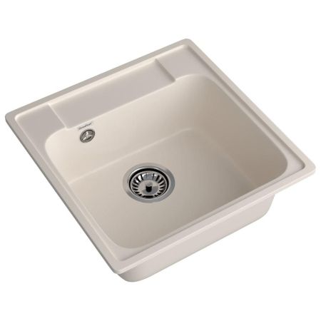 Кухонная мойка GranFest QUARZ 48, белый, артикул 48 белый