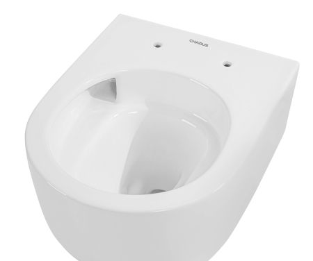 ELMO RIMLESS TORNADO Безободковый подвесной унитаз EWC700-129B, артикул EWC700-129W