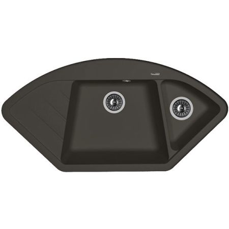 Кухонная мойка Florentina Веста 20.285.E1005 Антрацит, артикул 20.285.E1005.302