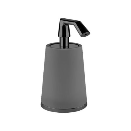 Gessi Cono Дозатор для жидкого мыла настольный, цвет: Black Metal Brushed PVD, артикул 45437#707