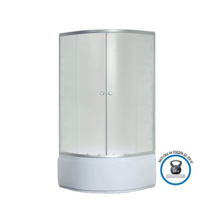 Душевой уголок Niagara Eco NG-005-14 (80х80х195) высокий поддон(39см),стекло матовое,2 места, артикул _0051422