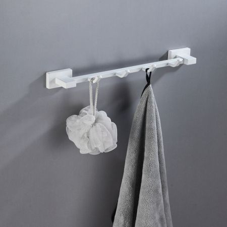 Планка с крючками Shevanik SG5641C, белый