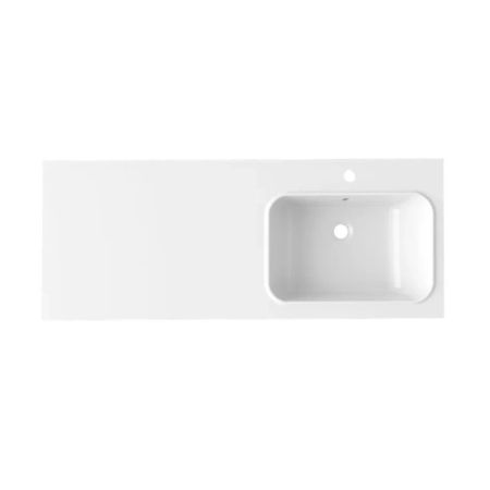 Раковина Paola Bella 1200 R, белый, артикул Bella 1200 R