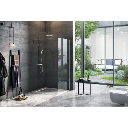Стенка walk-in Vidoq 90 см (хром), артикул KAAC.1506.900.LP