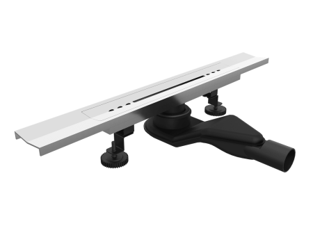 Душевой трап, обрезной, V-образный, сатин RGW SDR-53S (800), артикул 76215380-13