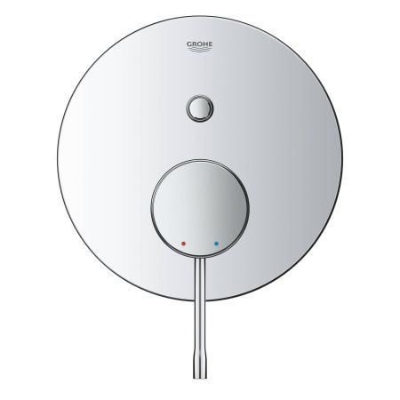 Смеситель однорычажный для ванны GROHE Essence, круглая розетка, хром (24058001) Смеситель однорычажный для ванны GROHE Essence, круглая розетка, хром (24058001)