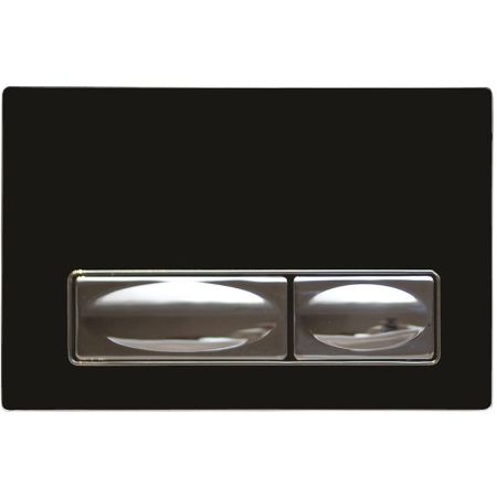 Клавиша смыва Creavit GP4002.00 Черная Хром, артикул GP4002.00