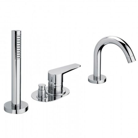 Bongio Pi7 Смеситель для ванны, цвет хром, артикул 07531CR0DPR