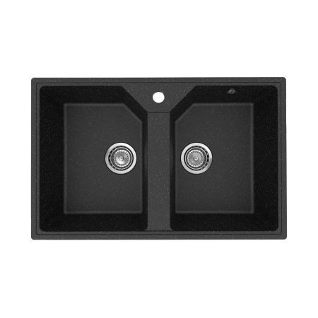 Кухонная мойка Maretti Kitchen KT770-BL, черный, артикул KT770-BL