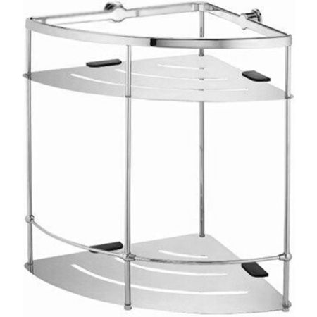 Полка корзина WasserKRAFT K-522 угловая Хром