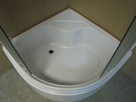 Душевой уголок Parly ZЕ90 90х195 профиль Белый стекло матовое