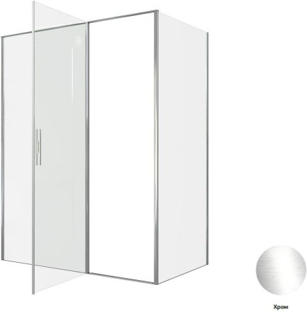 Душевой уголок Allen Brau Priority 160x90 3.31037.00 + 3.31043.00 хром, артикул 3.31037.00 + 3.31043.00