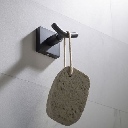 Двойной крючок Timo Selene 12012/03 Черный, артикул 12012/03