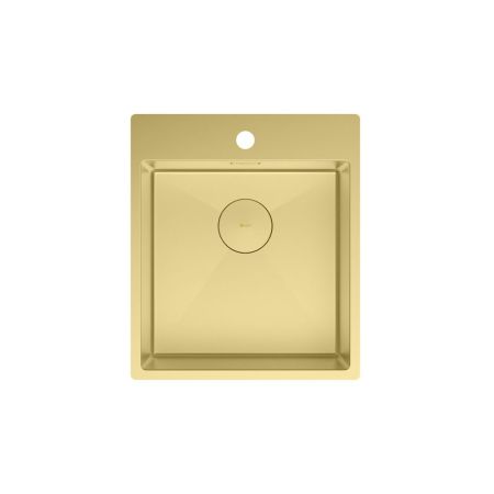 Кухонная мойка Lemark JANGA 440 прямоугольная из нержавеющей стали цвет: светлое золото (9938102), артикул 9938102