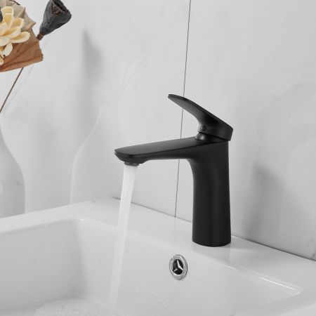 Смеситель для раковины Raffine F0185H, черный