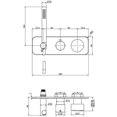 FIMA|Carlo Frattini SO Ручка для смесителя, цвет хром, артикул S2CR