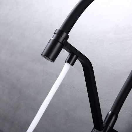 Смеситель для кухни с подключением фильтра Raglo R85.62.06, черный