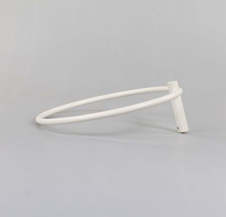 Stil Haus Hashi, полотенцедержатель - кольцо, цвет белый матовый, артикул HS07(24)