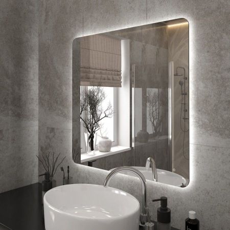 Зеркало Maretti Florenza FL148080P16EL 80x80 см, артикул FL148080P16EL