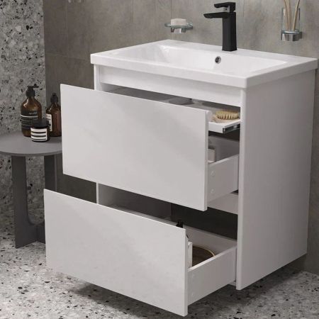 Тумба под раковину подвесная Velvex Klaufs tp.KLA.COM.70.2Y, 70 см, артикул tp.KLA.COM.70.2Y