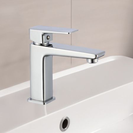 Смеситель для раковины WesnaArt NARCIS NAR06-210-25100, хром, артикул NAR06-210-25100