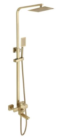 Душевая система Fmark FS8145C, матовое золото, артикул FS8145C