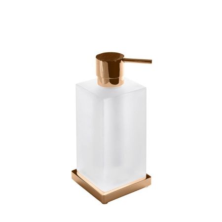 Colombo Look Дозатор для ж/м, настольный, цвет: PVD хром, артикул B9317.VM-VAN