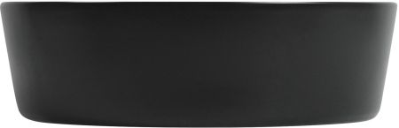 Раковина накладная Aquanet Moon-2-MB 43 черный матовый, артикул MOON-2-MB