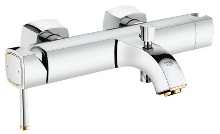 Смеситель для ванны GROHE Grandera, хром/золото (23317IG0)