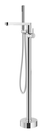 Mariner Logica, напольный смеситель для ванны с дивертером и душ. гарнитуром, цвет хром, артикул LOG0090-CR