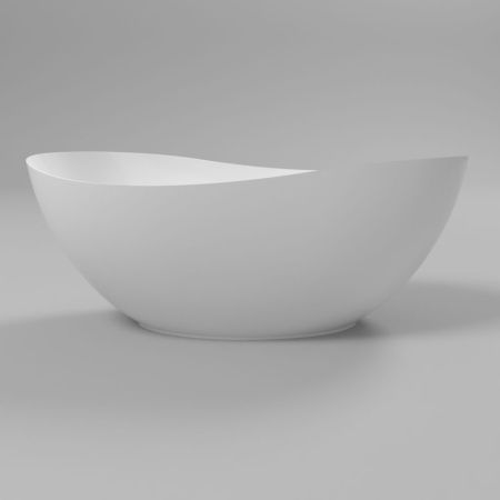 Ванна WHITECROSS Ruby 170x75 (белый глянец) иск. камень