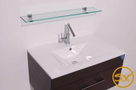 Тумба с раковиной SanVit Квадро Lux 75 kkvad075 с фактурой под дерево подвесная Кедр Тумба с раковиной SanVit Квадро Lux 75 kkvad075 с фактурой под дерево подвесная Кедр