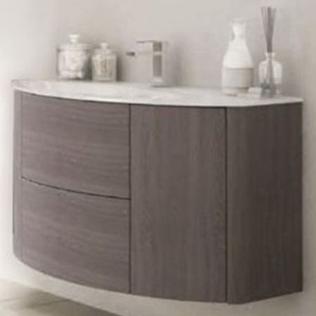 Тумба под раковину Cezares Eden 121 54408 подвесная Rovere Scuro Soft