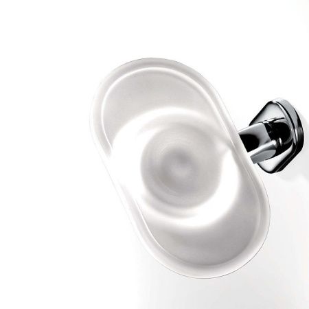 Мыльница Colombo Design Bart B2201.000 Белый, Хром