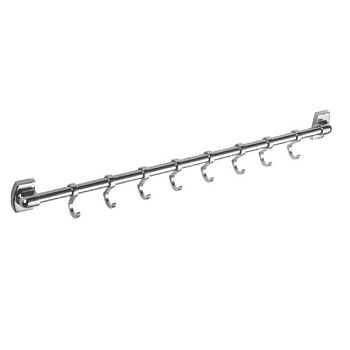Планка с крючками для полотенец D-Lin D201812, хром