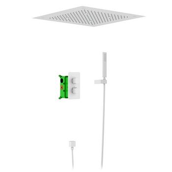 Душевая система встроенная с термостатом Timo Petruma белый матовый (SX-5029/16SM)