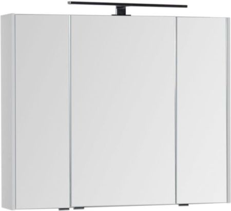Зеркальный шкаф Aquanet Латина 90 белый, артикул 00179605