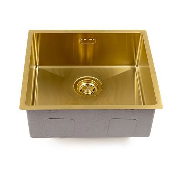 Кухонная мойка Grandex Aqua Proline 5040601, золото