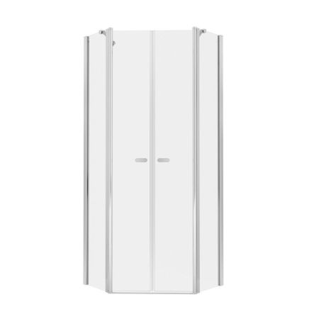 Душевое ограждение NEW TRENDY NEW SOLEO  80x80x195 K-0609 (хром), артикул K-0609