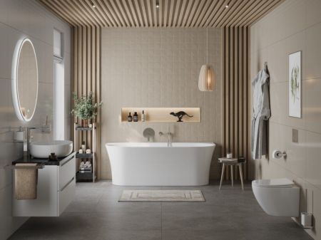 Ванна акриловая пристенная BelBagno BB711, артикул BB711-1550-700