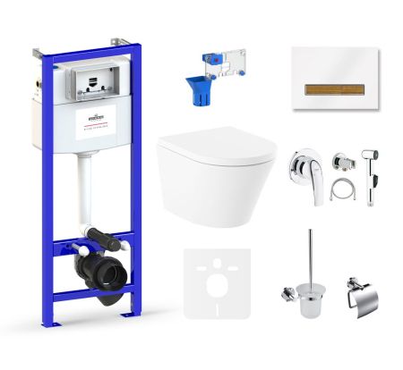 Комплект 10 в 1 Lavinia Boho Biore Compacto Rimless 75110628, премиум, стеклянная клавиша, артикул 75110628