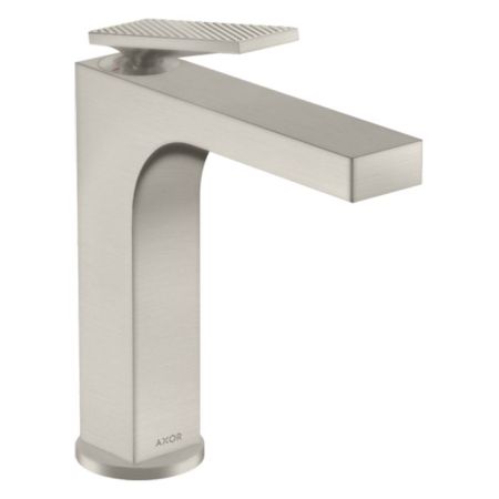 AX Citterio Смеситель для раковины 160, нез.слив, тек, цвет сталь, артикул 39081800