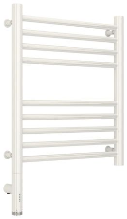 Полотенцесушитель электрический "БОГЕМА 3.0" прямая 500х400 / МЭМ левый (Белый)