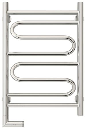 Полотенцесушитель электрический "ЭЛЕГИЯ 2.0" 600х400 / МЭМ левый (Без покрытия), артикул 00-5218-6040