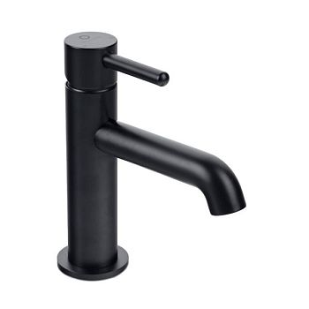 Смеситель для раковины FILARETE Roun FL5020BL, черный